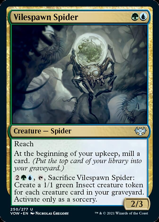 Vilespawn Spider [Innistrad: Crimson Vow] | Exor Games New Glasgow