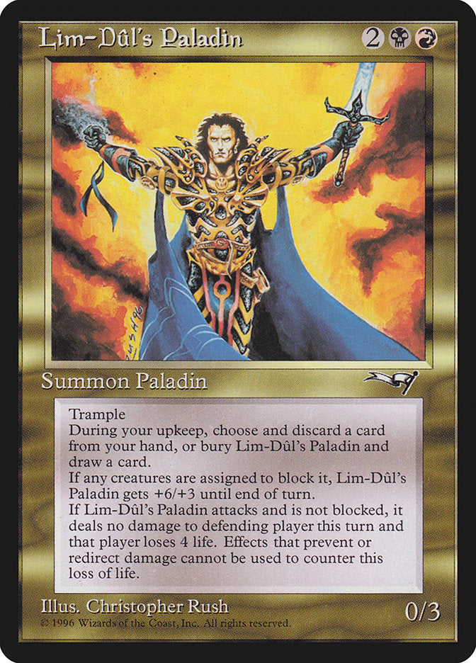 Lim-Dûl's Paladin [Alliances] | Exor Games New Glasgow