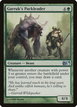 Garruk's Packleader [Magic 2011] | Exor Games New Glasgow