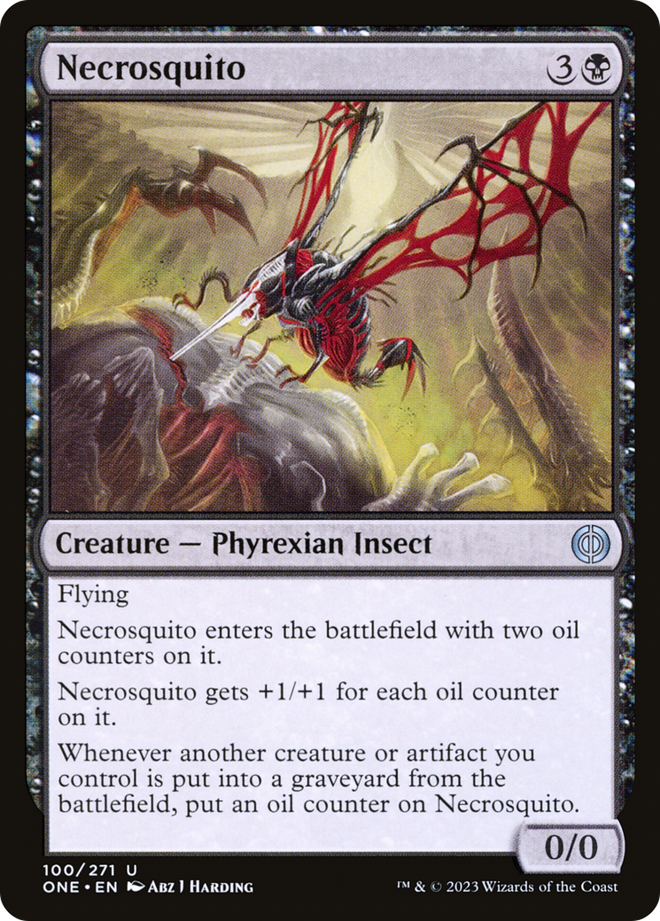 Necrosquito [Phyrexia: All Will Be One] | Exor Games New Glasgow