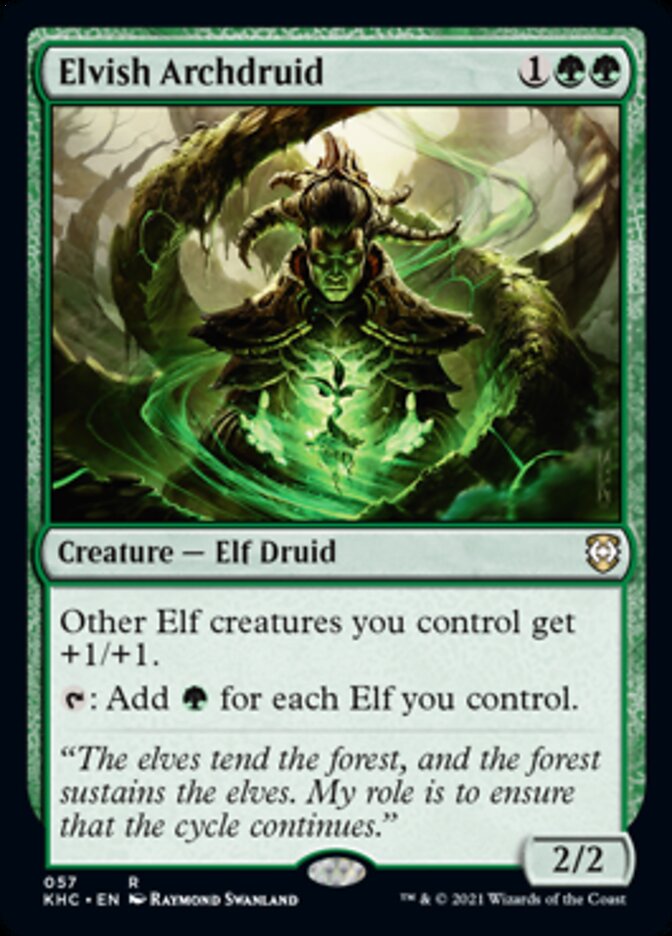 Elvish Archdruid [Kaldheim Commander] | Exor Games New Glasgow