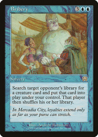 Bribery [Mercadian Masques] | Exor Games New Glasgow