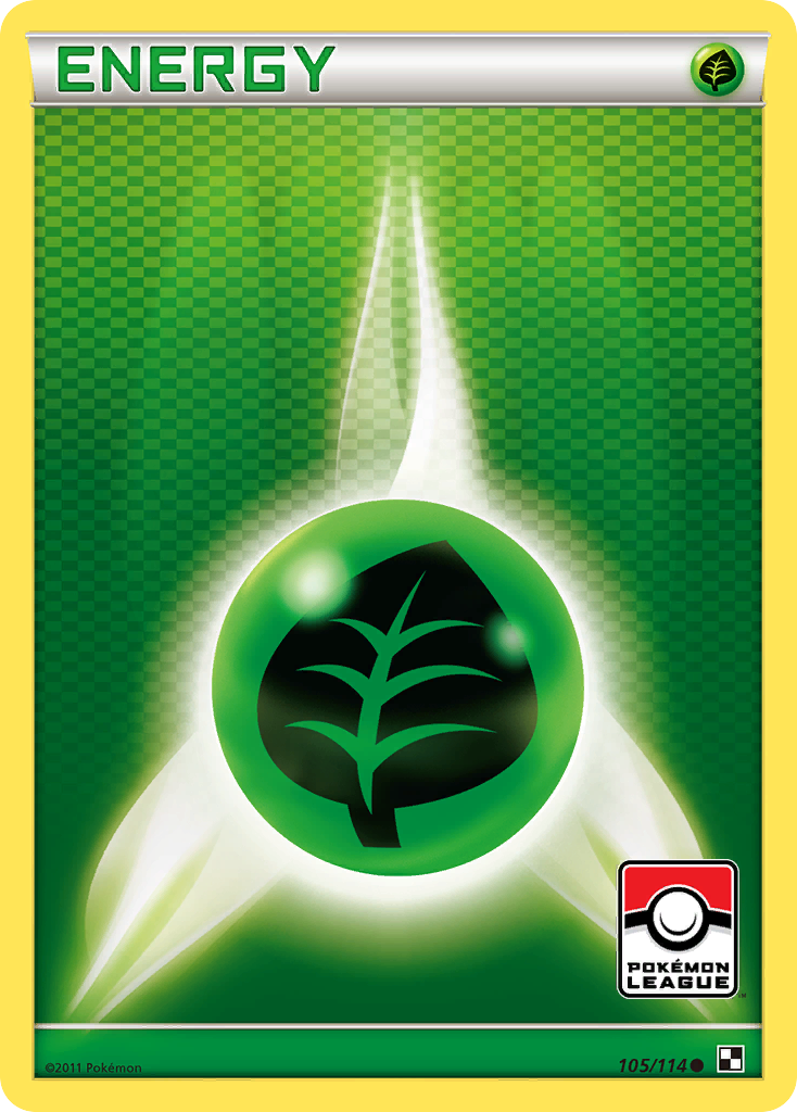 Grass Energy (105/114) [Black & White: Base Set] | Exor Games New Glasgow