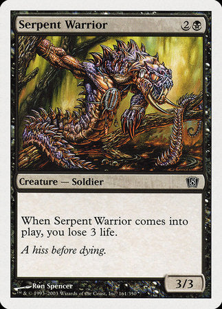 Serpent Warrior [Eighth Edition] | Exor Games New Glasgow