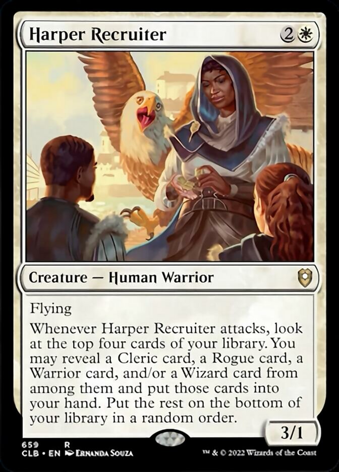 Harper Recruiter [Commander Legends: Battle for Baldur's Gate] | Exor Games New Glasgow