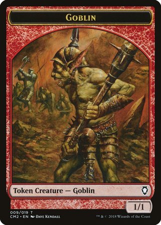 Goblin Token [Commander Anthology Volume II Tokens] | Exor Games New Glasgow