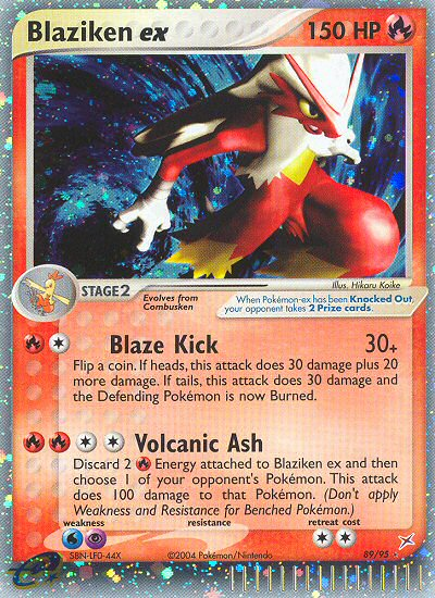 Blaziken ex (89/95) [EX: Team Magma vs Team Aqua] | Exor Games New Glasgow