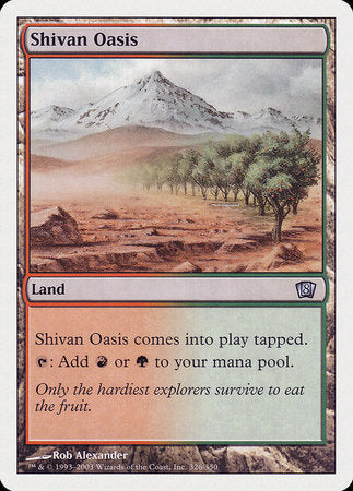 Shivan Oasis [Eighth Edition] | Exor Games New Glasgow