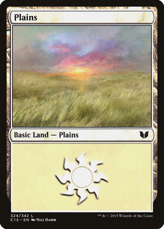 Plains (324) [Commander 2015] | Exor Games New Glasgow