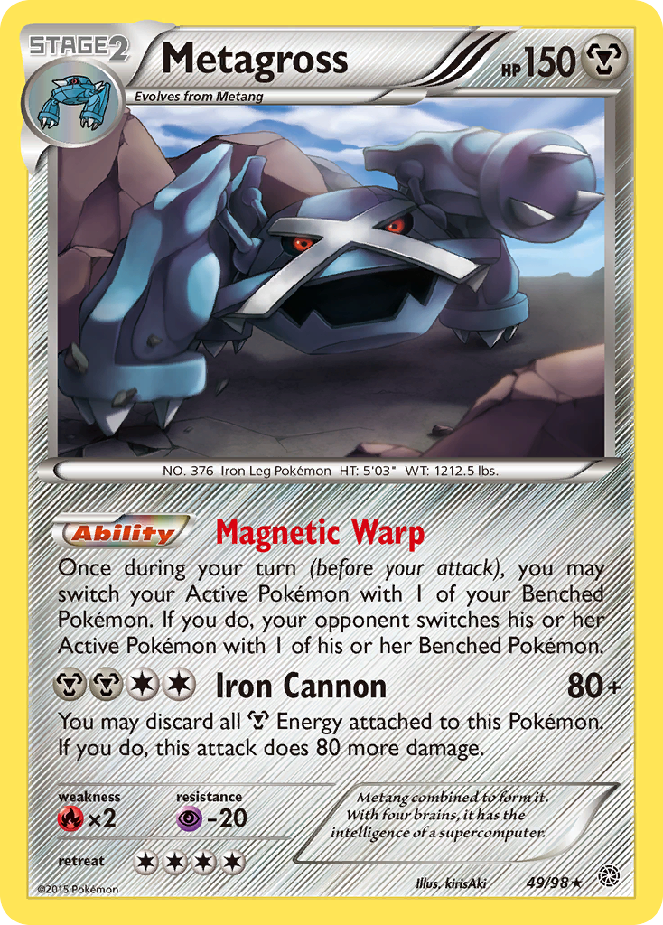 Metagross (49/98) [XY: Ancient Origins] | Exor Games New Glasgow