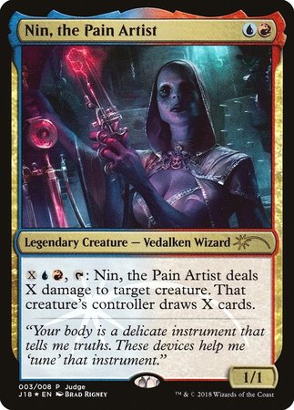 Nin, the Pain Artist [Judge Gift Cards 2018] | Exor Games New Glasgow