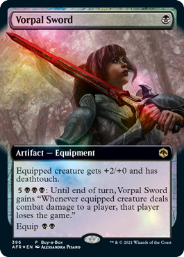 Vorpal Sword (Buy-A-Box) [Dungeons & Dragons: Adventures in the Forgotten Realms] | Exor Games New Glasgow