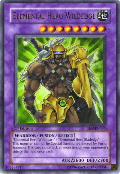 Elemental Hero Wildedge [EEN-EN035] Ultra Rare | Exor Games New Glasgow