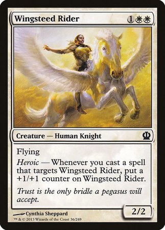 Wingsteed Rider [Theros] | Exor Games New Glasgow