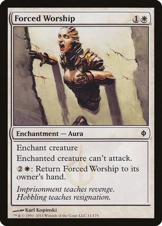 Forced Worship [New Phyrexia] | Exor Games New Glasgow