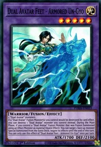 Dual Avatar Feet - Armored Un-Gyo [PHRA-EN033] Super Rare | Exor Games New Glasgow