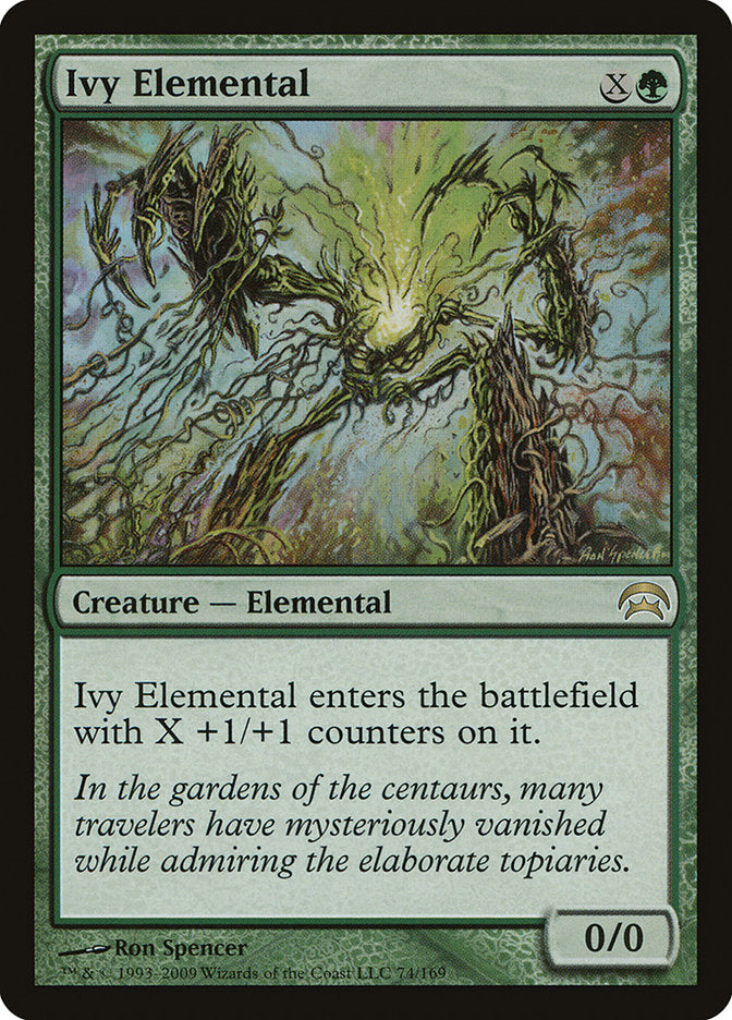 Ivy Elemental [Planechase] | Exor Games New Glasgow