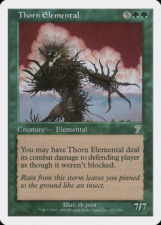 Thorn Elemental [Seventh Edition] | Exor Games New Glasgow