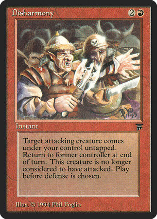 Disharmony [Legends] | Exor Games New Glasgow