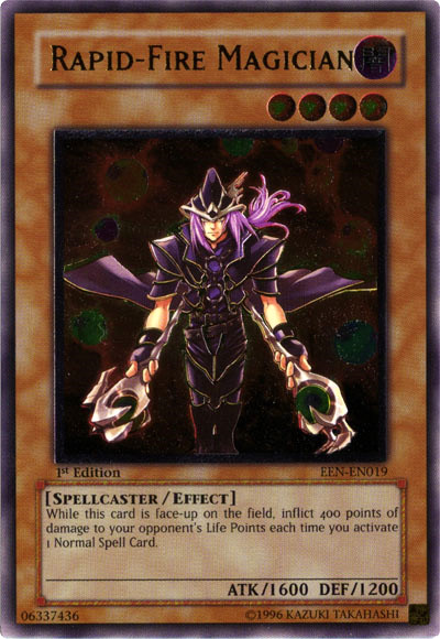 Rapid-Fire Magician [EEN-EN019] Ultimate Rare | Exor Games New Glasgow