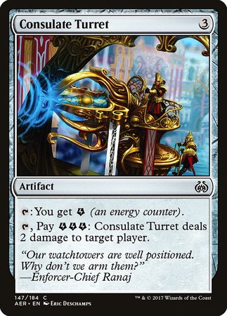 Consulate Turret [Aether Revolt] | Exor Games New Glasgow