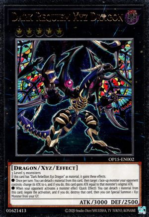 Dark Requiem Xyz Dragon [OP15-EN002] Ultimate Rare | Exor Games New Glasgow