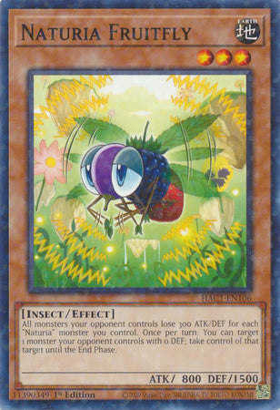 Naturia Fruitfly (Duel Terminal) [HAC1-EN106] Common | Exor Games New Glasgow