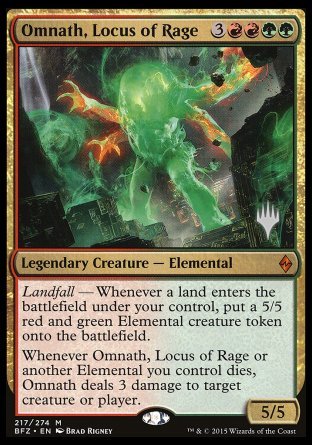 Omnath, Locus of Rage (Promo Pack) [Dungeons & Dragons: Adventures in the Forgotten Realms Promos] | Exor Games New Glasgow