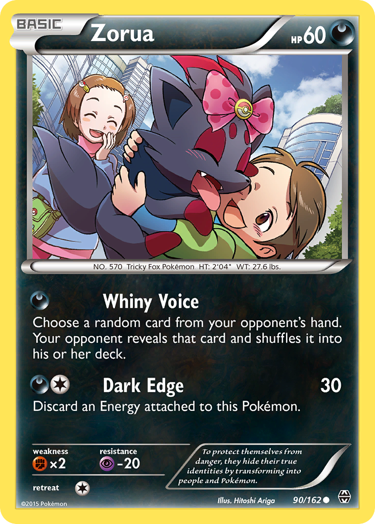 Zorua (90/162) [XY: BREAKthrough] | Exor Games New Glasgow