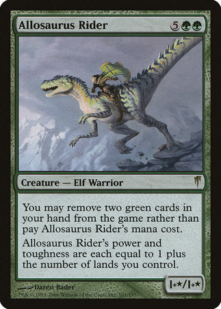 Allosaurus Rider [Coldsnap] | Exor Games New Glasgow