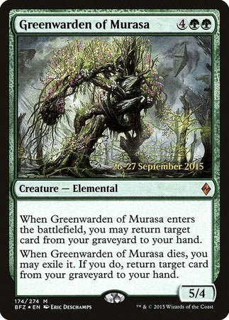 Greenwarden of Murasa [Battle for Zendikar Promos] | Exor Games New Glasgow