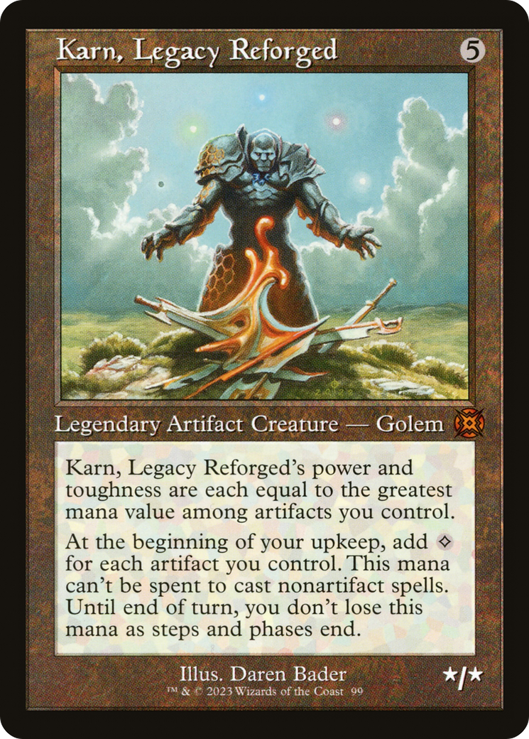 Karn, Legacy Reforged (Retro) [March of the Machine: The Aftermath] | Exor Games New Glasgow