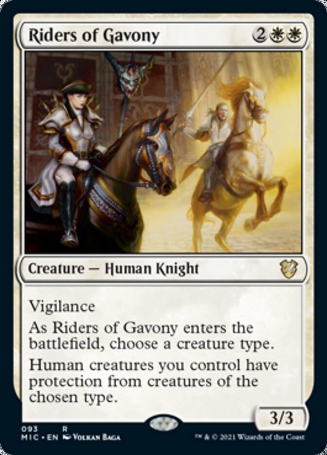 Riders of Gavony [Innistrad: Midnight Hunt Commander] | Exor Games New Glasgow