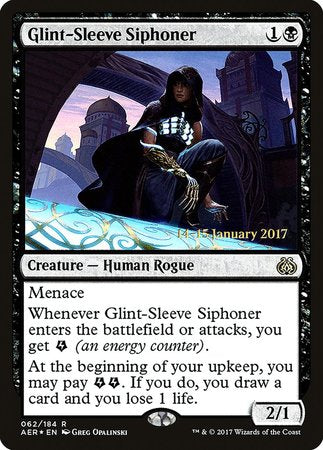 Glint-Sleeve Siphoner [Aether Revolt Promos] | Exor Games New Glasgow