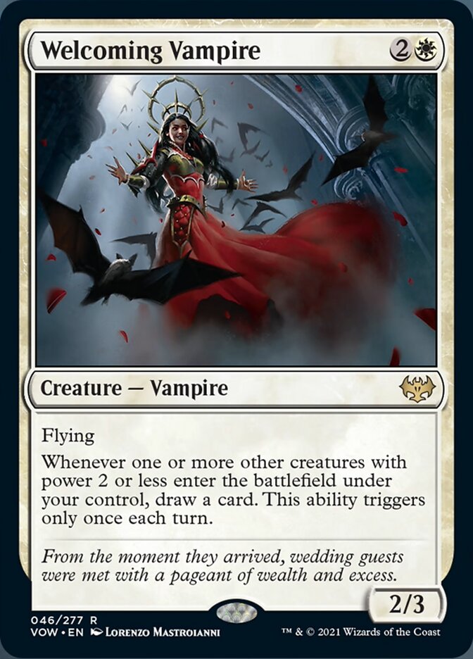 Welcoming Vampire [Innistrad: Crimson Vow] | Exor Games New Glasgow