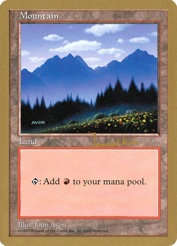 Mountain (jk445) (Janosch Kuhn) [World Championship Decks 1997] | Exor Games New Glasgow