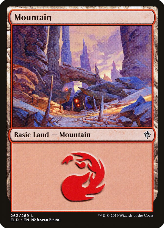 Mountain (263) [Throne of Eldraine] | Exor Games New Glasgow