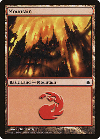 Mountain (302) [Ravnica: City of Guilds] | Exor Games New Glasgow