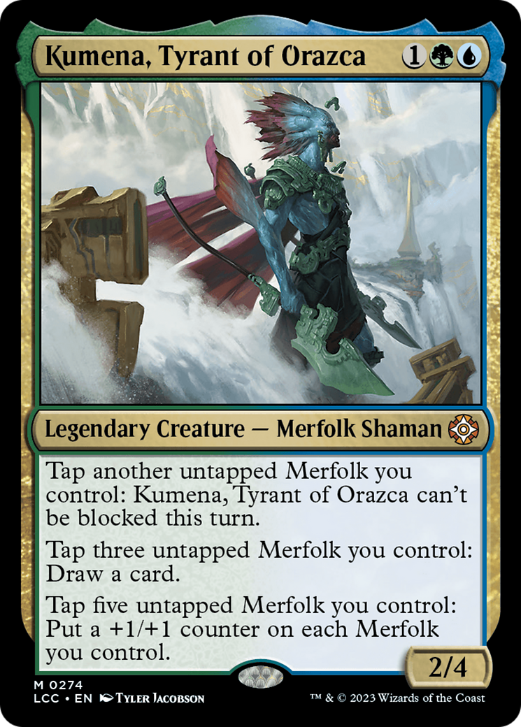 Kumena, Tyrant of Orazca [The Lost Caverns of Ixalan Commander] | Exor Games New Glasgow