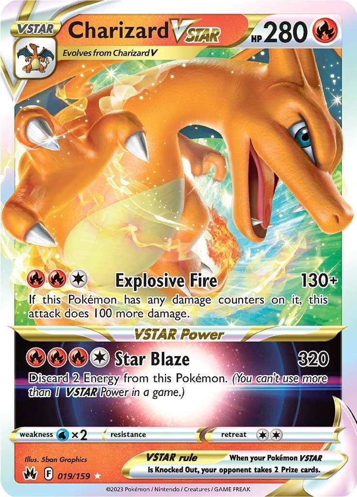 Charizard VSTAR (019/159) [Sword & Shield: Crown Zenith] | Exor Games New Glasgow