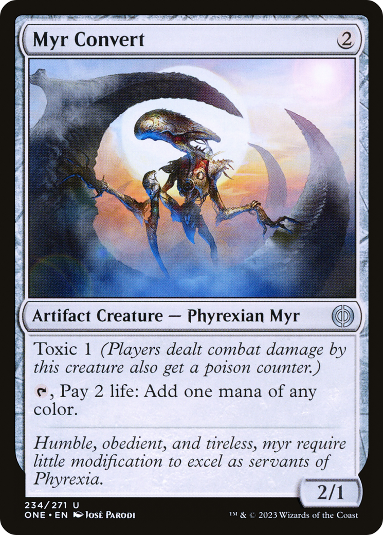 Myr Convert [Phyrexia: All Will Be One] | Exor Games New Glasgow