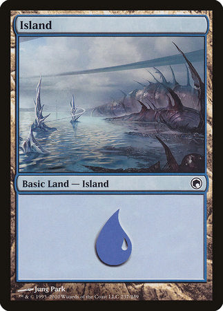 Island (237) [Scars of Mirrodin] | Exor Games New Glasgow