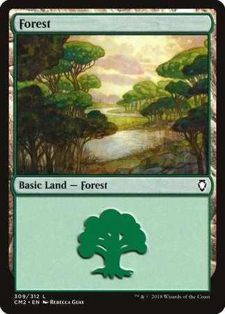 Forest (309) [Commander Anthology Volume II] | Exor Games New Glasgow