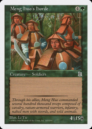 Meng Huo's Horde [Portal Three Kingdoms] | Exor Games New Glasgow