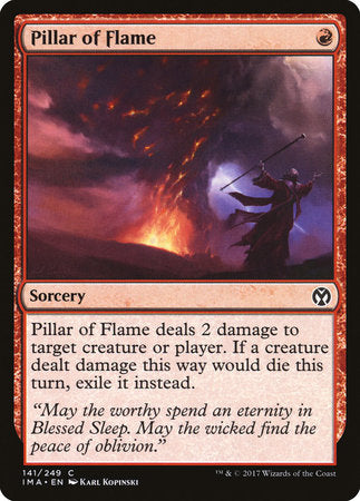 Pillar of Flame [Iconic Masters] | Exor Games New Glasgow