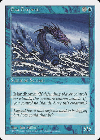 Sea Serpent [Fifth Edition] | Exor Games New Glasgow