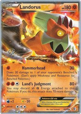 Landorus EX (89/149) (The Flying Hammer - Rowan Stavenow) [World Championships 2015] | Exor Games New Glasgow