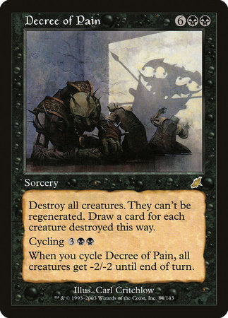 Decree of Pain [Scourge] | Exor Games New Glasgow