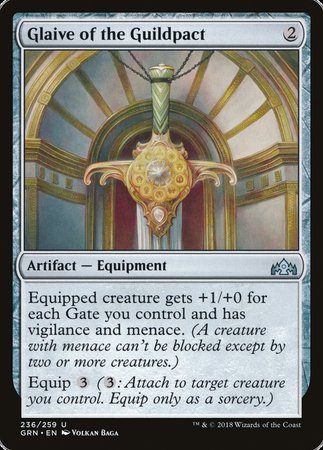 Glaive of the Guildpact [Guilds of Ravnica] | Exor Games New Glasgow