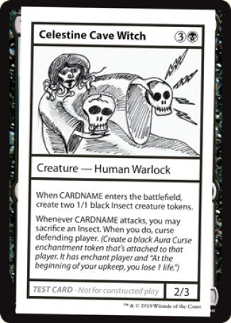 Celestine Cave Witch (2021 Edition) [Mystery Booster Playtest Cards] | Exor Games New Glasgow